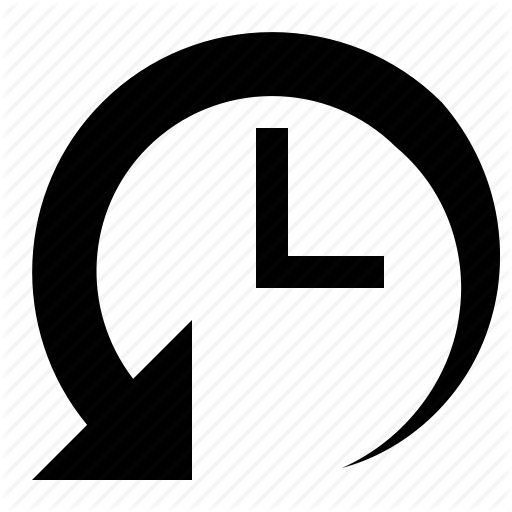 Back, History, Log, Past, Previous, Time Icon