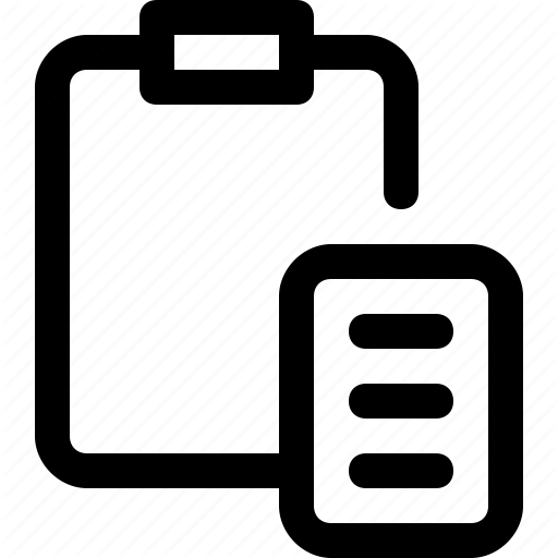 Clipboard, Copy, File, Paste Icon