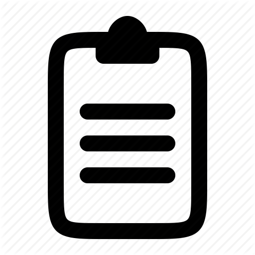 Clipboard, Paste Icon