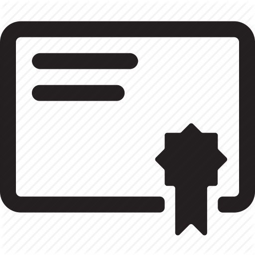 Certificate, Contract, Degree, Diploma, Education, Interface