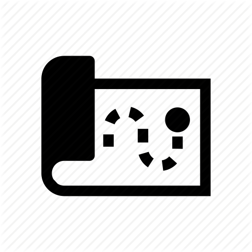 Destination, Location, Map, Map Pathfinder, Path, Pathfinder Icon