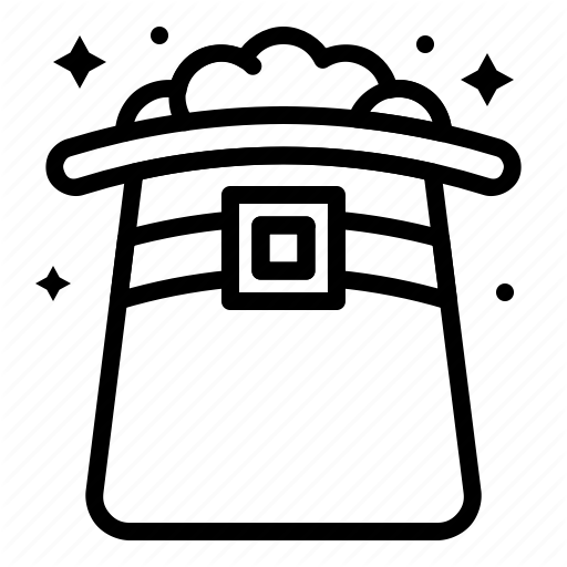 Gold, Hat, Money, Saint Patrick Icon