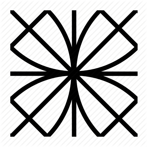 Flower, Islamic, Leaf, Pattern Icon