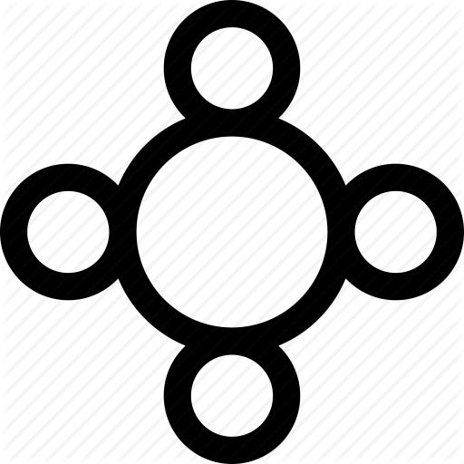 Circles, Decor, Design, Ornament, Pattern, Shape Icon