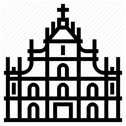 Asia, City, Country, Landmark, Macau, Ruins Of St Paul's, Travel Icon