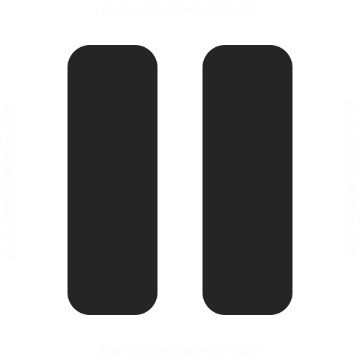 Media Pause Icon Iconexperience