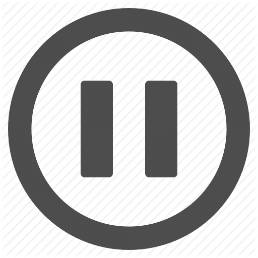 Button, Buttons, Multimedia, Pause, Round, Web Icon