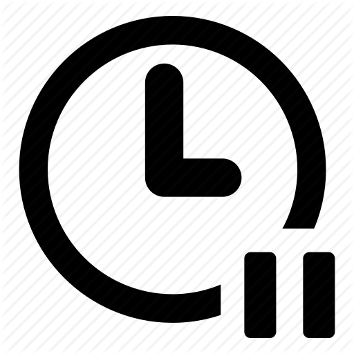 Clock, Hours, Pause, Rest, Show, Times Icon