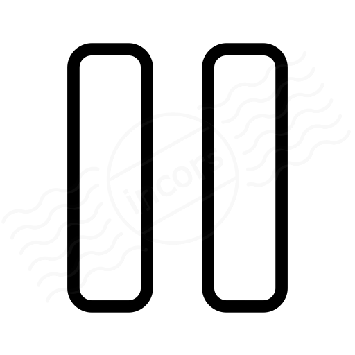 Iconexperience I Collection Media Pause Icon