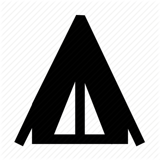 C Canvas, Pavilion, Tent, Trip Icon