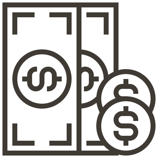 Financial, Loan, Asset, Money, Cash, Currency, Pawnshop Icon