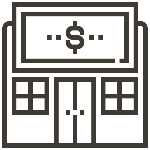 Store, Money, Commerce, Shop, Loan, Asset, Pawnshop Icon