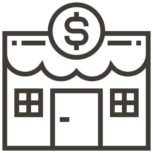 Store, Commerce, Ecommerce, Shop, Loan, Asset, Pawnshop Icon