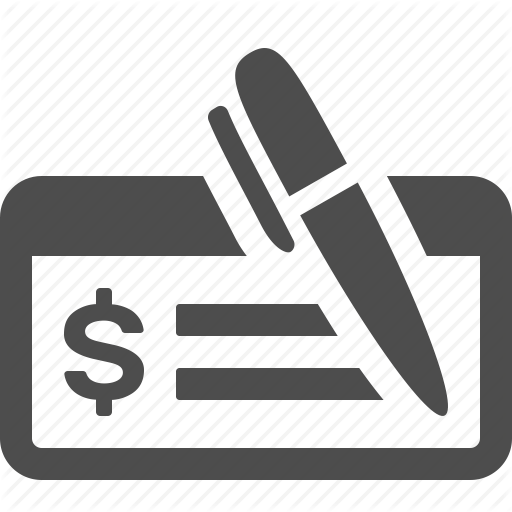 Check, Finance, Money, Paying, Payment, Pen Icon