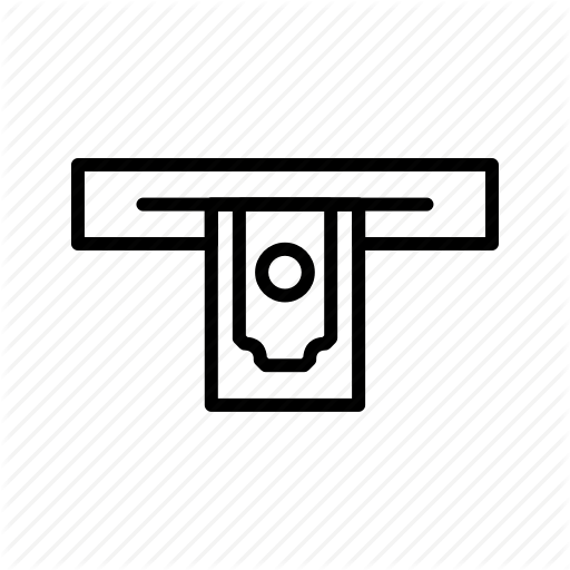 Banking, Cash Withdraw, Cash Withdrawal, Cashout, Payout Icon