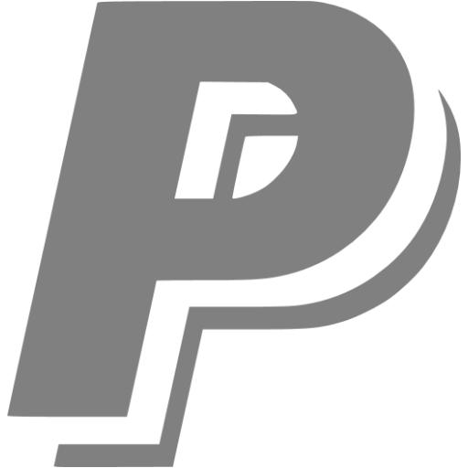 Gray Paypal Icon