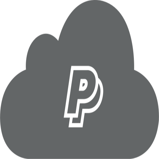 Pay, Cloud, Paypal Icon