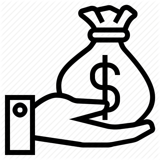 Income, Money Bag, Payroll, Profit, Salary, Stipend, Wage Icon