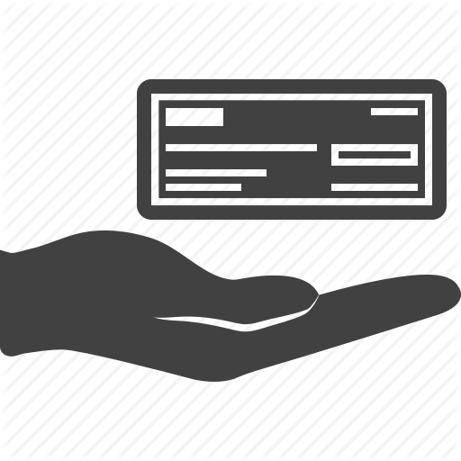 Bill, Cheque, Payment, Payroll Icon