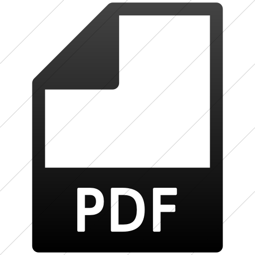 Simple Black Gradient Mime Types Document Pdf Icon