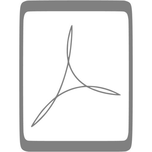 Gray Pdf Icon