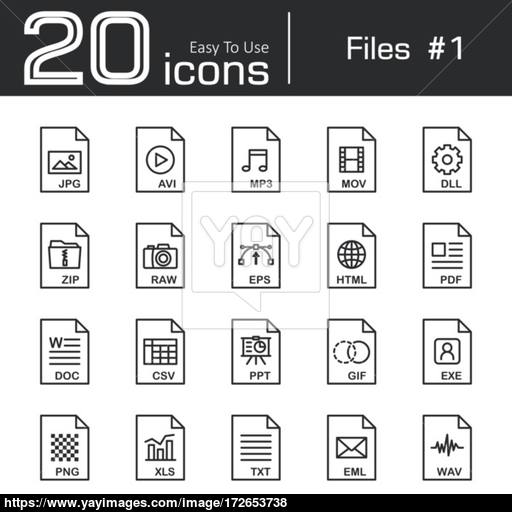 S Icon Set