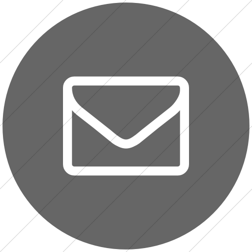 Flat Circle White On Gray Bootstrap Font Awesome