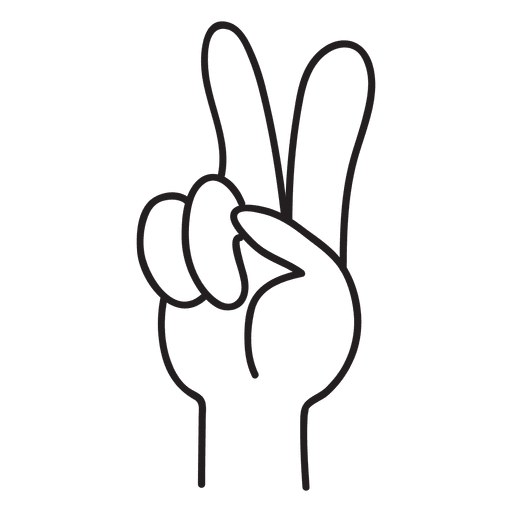 Peace Hand Sign