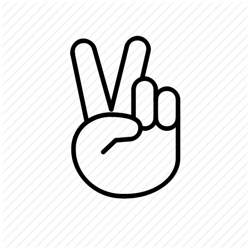 Gesture, Hand, Peace, Sign Icon