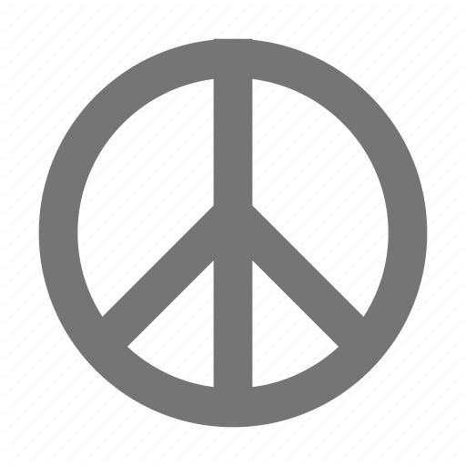 Peace, Sign Icon