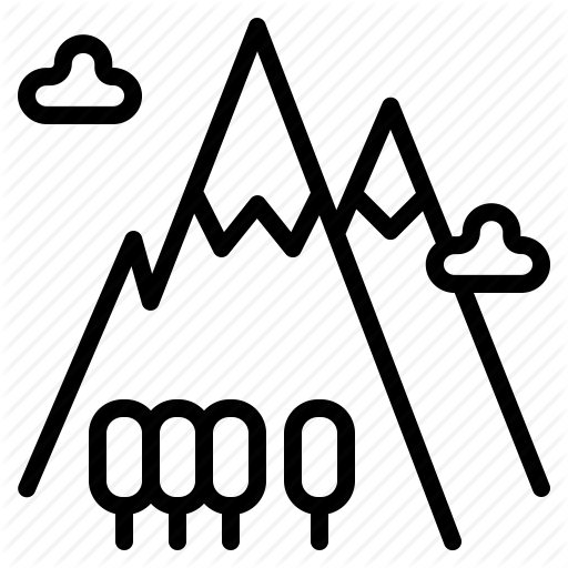 Adventure, Mountain, Nature, Peak Icon