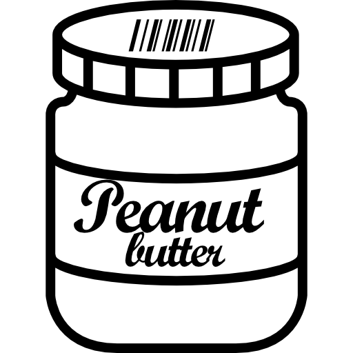 Peanut Butter Jar Icons Free Download