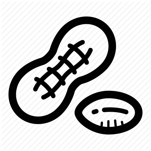 Food, Healthy, Nut, Nuts, Peanut, Protein, Snack Icon