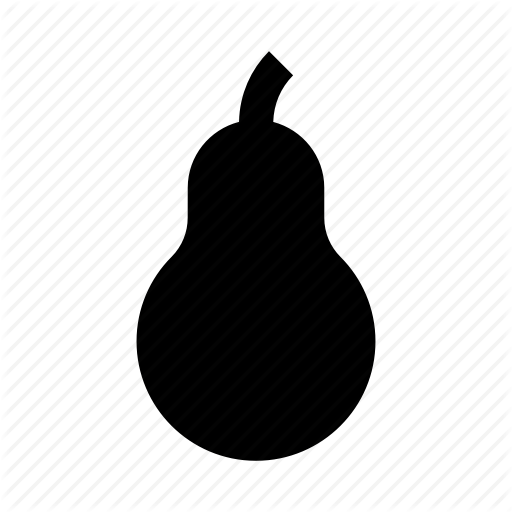 Food, Fresh, Fruit, Healthy, Pear Icon