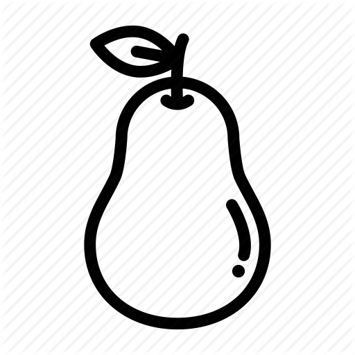 Food, Fresh, Fruit, Pear, Pera Icon