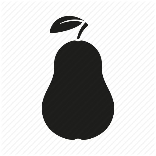 Food, Freshness, Fruit, Leaf, Pear Icon