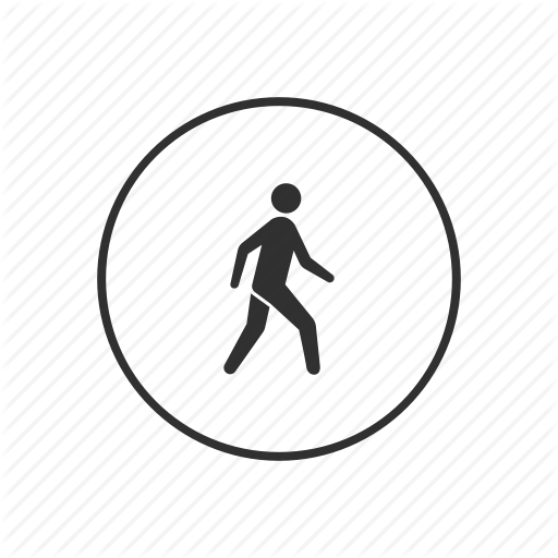 Crossing, Pedestrian, Road, Sign, Street Sign, Walk Sign, Walking Icon