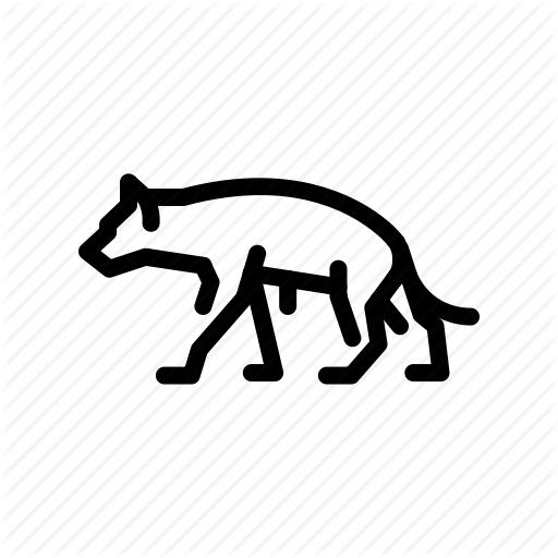 Animal, Hyena, Wolf Icon