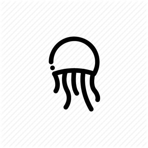 Animal, Jellyfish, Medusa Icon