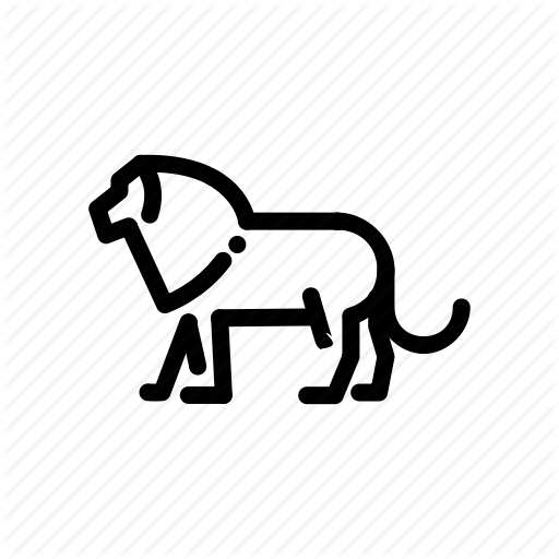 Animal, Lion Icon