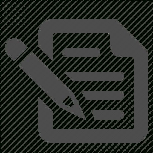 Communication Design For Pencil And Paper Icon Png