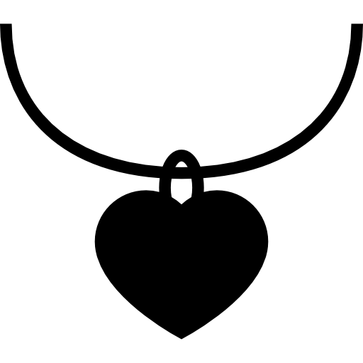 Heart Shaped Jewelry Pendant Icons Free Download