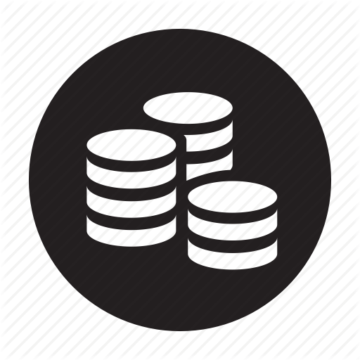 Coins, Currency, Money, Penny Icon