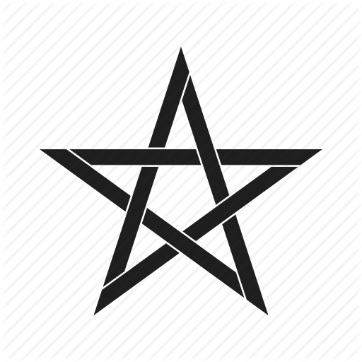 Creative, Pentacle, Pentagram, Shape, Sign, Star Icon