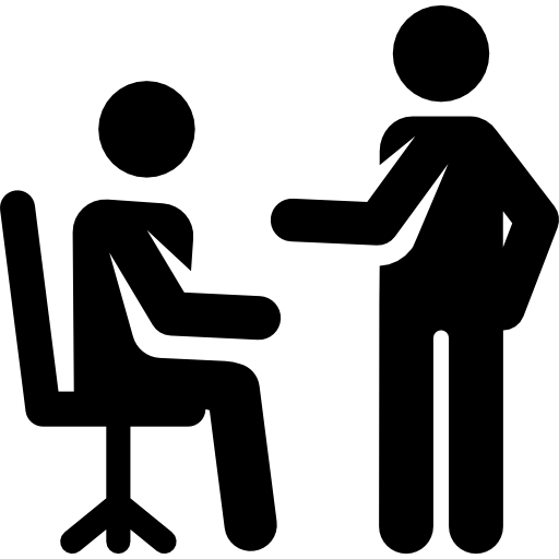 People Conversation Flat Icon