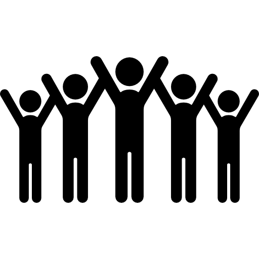 Circle, Holding Hands, People, Cooperation, Hand In Hand Icon