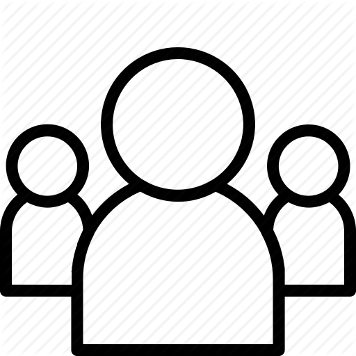 Essentials, Group, Outline, People Icon