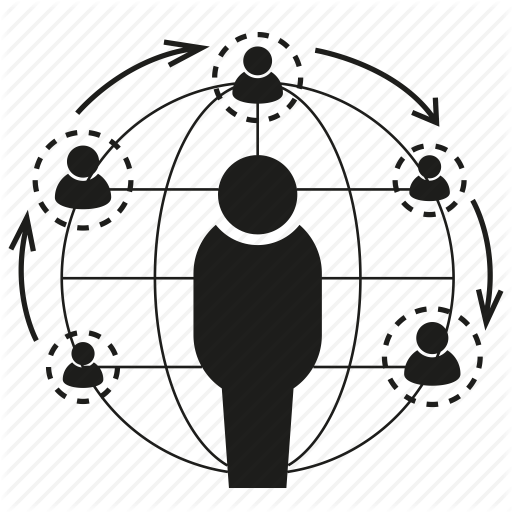 Communication, Global, Network, People, World Icon