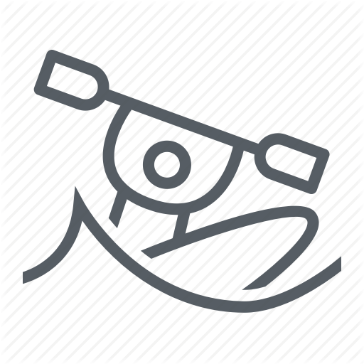 Canoeing, Kayaking, People, Sport, Water Icon