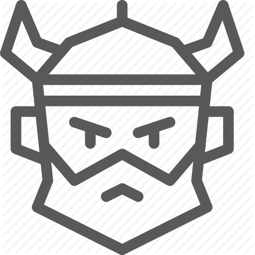 Avatar, Beard, Face, Hat, Horn, Viking, Warrior Icon
